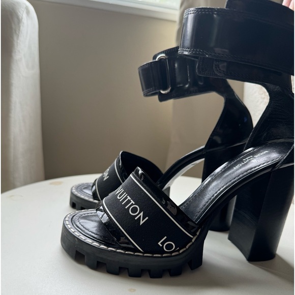 Louis Vuitton Black Heels - Picture 2 of 4